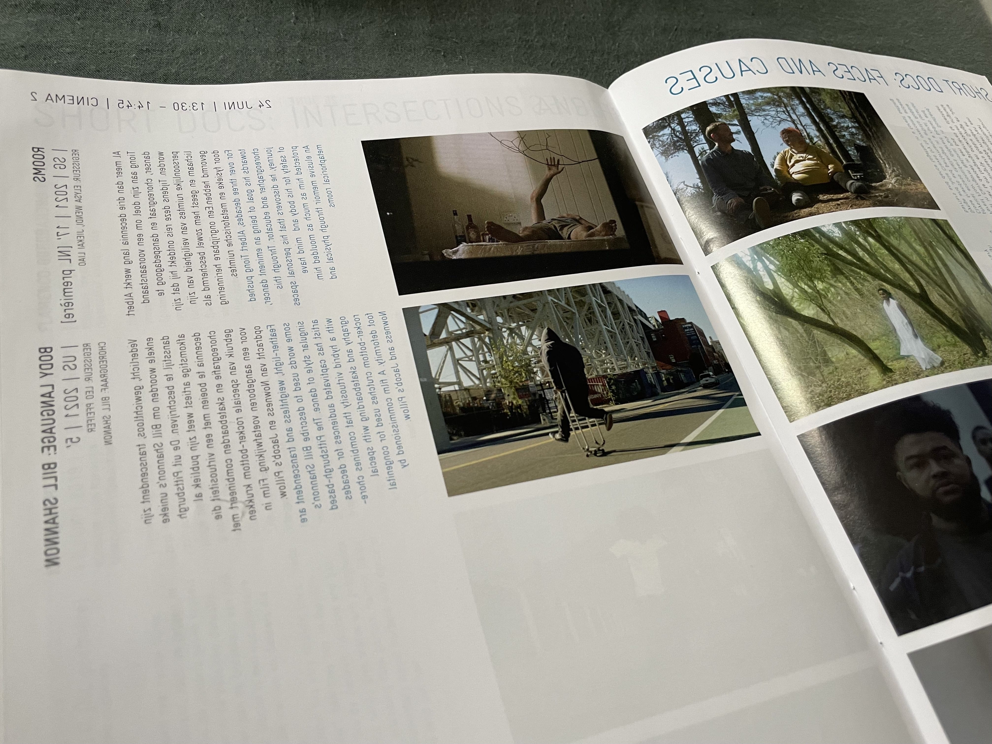 An excerpt of ‘Rooms’ featured in marketing collateral as part of Cinedans FEST. Image credit: Elysa Wendi 